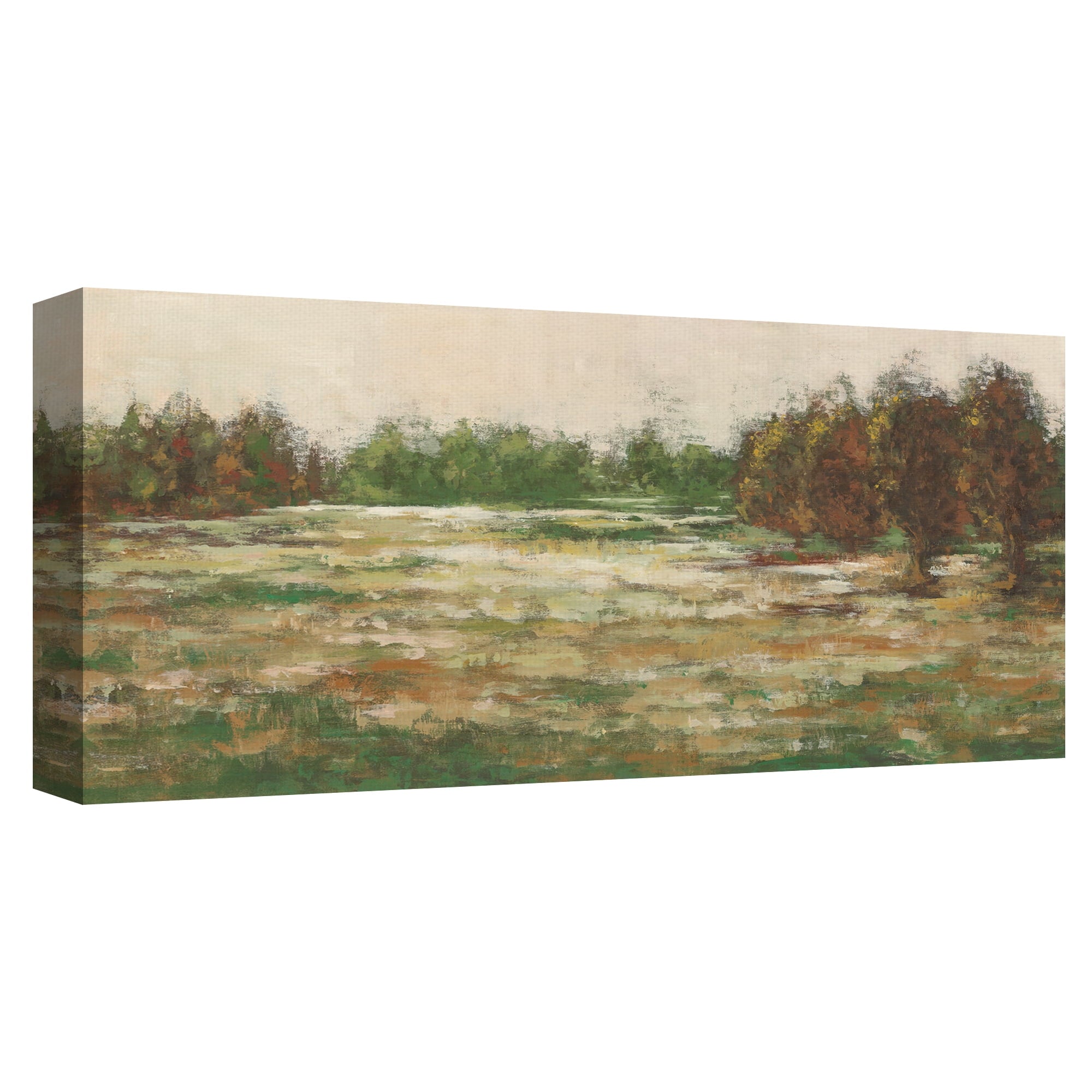 Sage Landscape by Willowbrook Fine Art Canvas Art Print