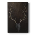 Buck Wildlife Wall Art, Premium Gallery Wrapped Canvas - Rustic Deer Print - Ready to Hang