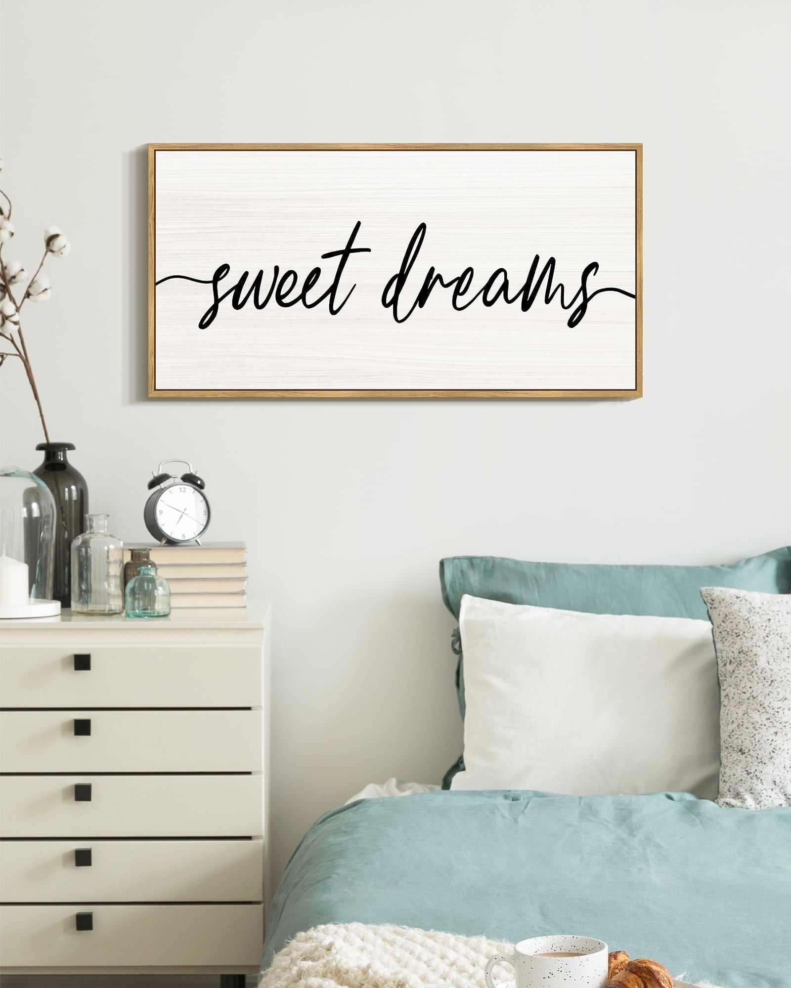 SHENIFY Abstract Landscape Wall Art 20x40in Natural Framed Minimalist Tan Green Mountain Neutral Toned Misty Nature Wilderness Illustrations Modern Art Decorative