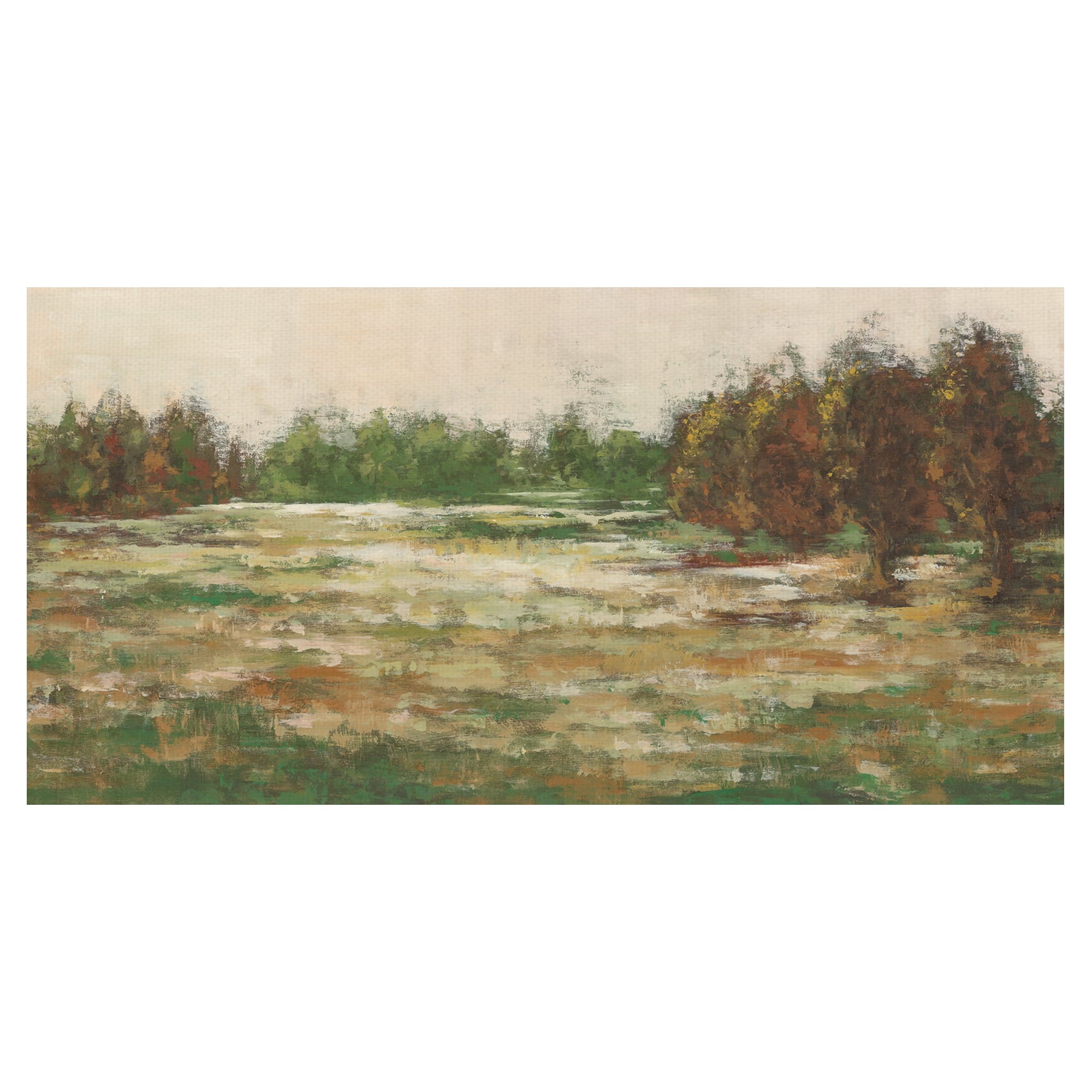 Sage Landscape by Willowbrook Fine Art Canvas Art Print